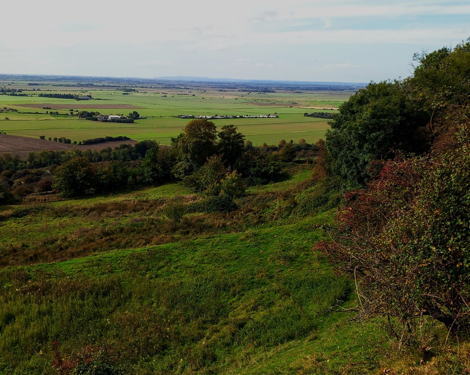 View over Romney Marsh